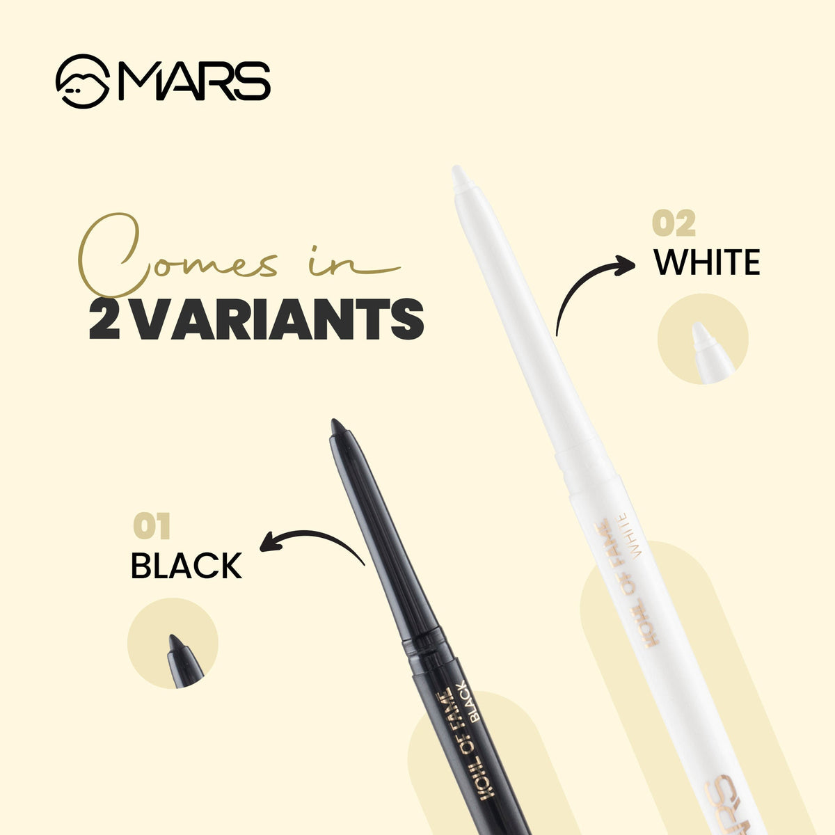 MARS Cosmetics Kohl Of Fame Kajal - Black