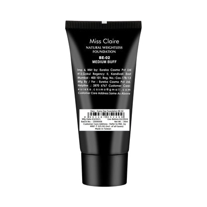 Miss Claire Everyday Foundation - Be-02 Medium Buff