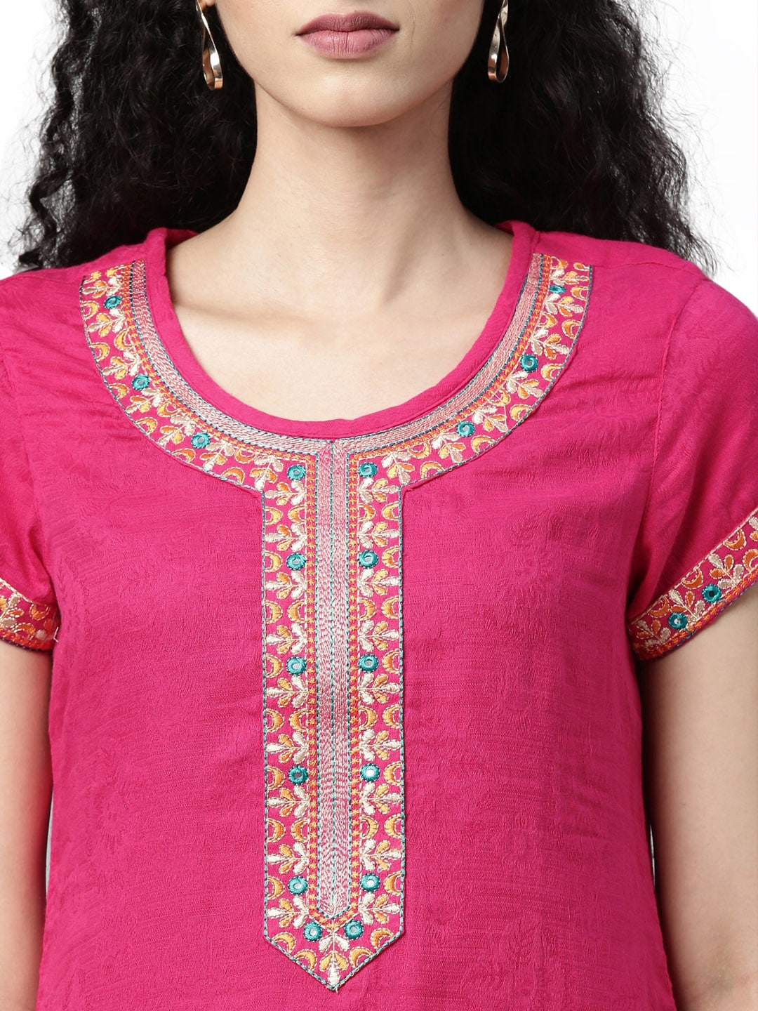 Souchii Pink Kurta