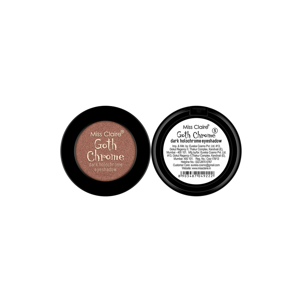 Miss Claire Goth Chrome Eyeshadow - 5