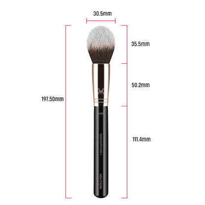Miss Claire M39 - Tapered Powder (L) Brush - Rose Gold