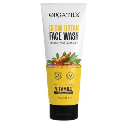 Orgatre Glow Ubtan Face Wash