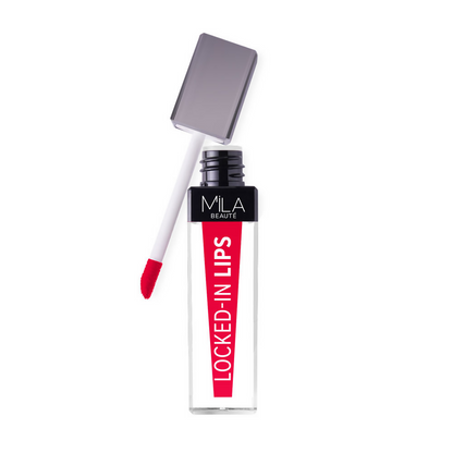 Mila Beaute 12 Hr Non-Transfer Locked-In Liquid Lipstick - Red Velvet
