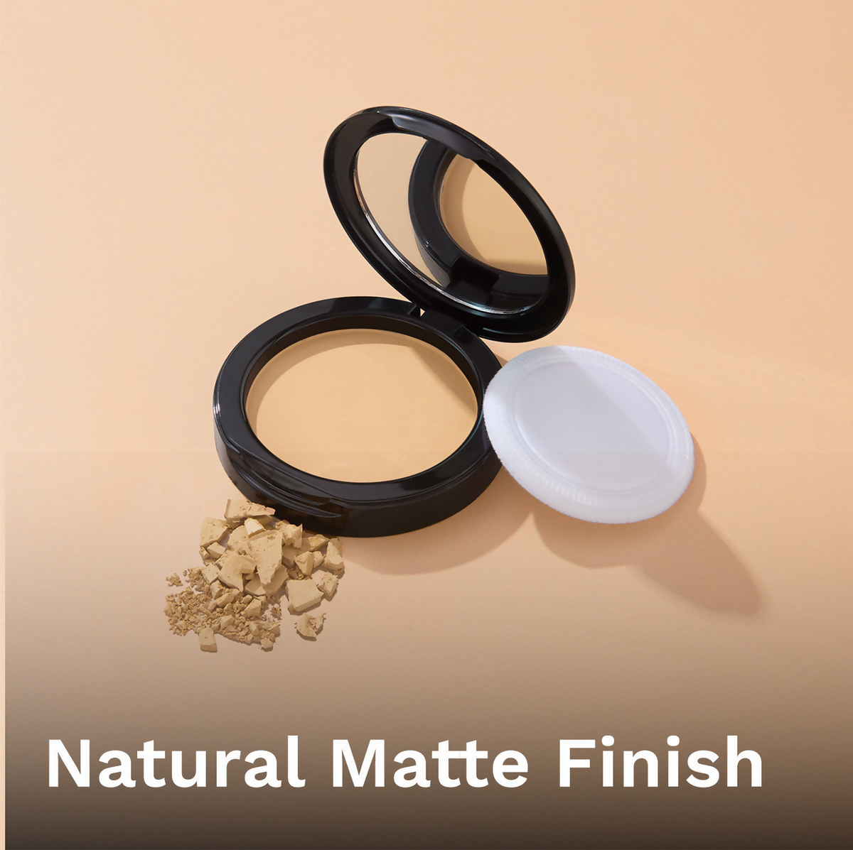 Pilgrim Matte Finish Compact Powder With SPF 25 - Ivory-05