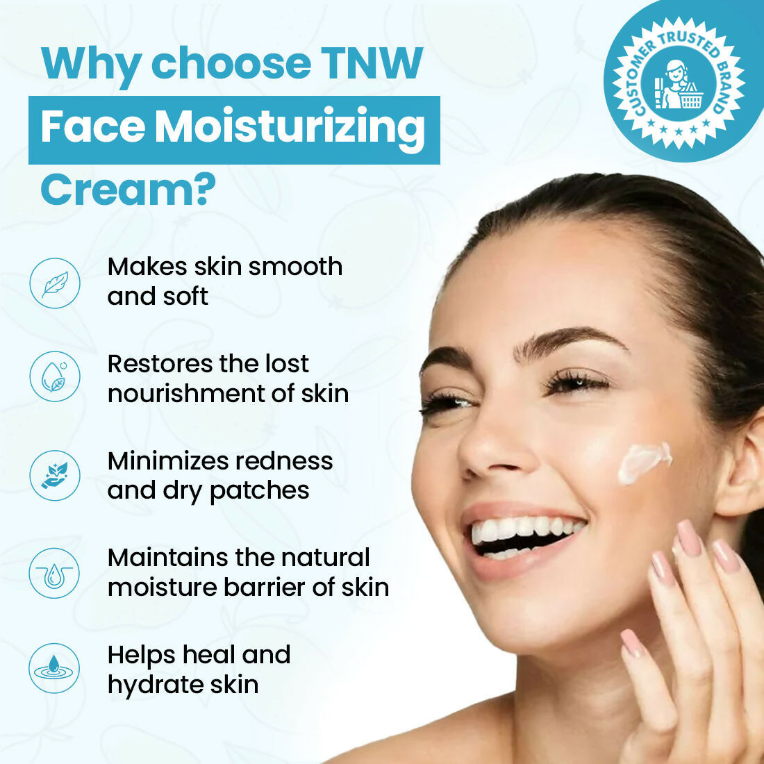 The Natural Wash Face Moisturizing Cream