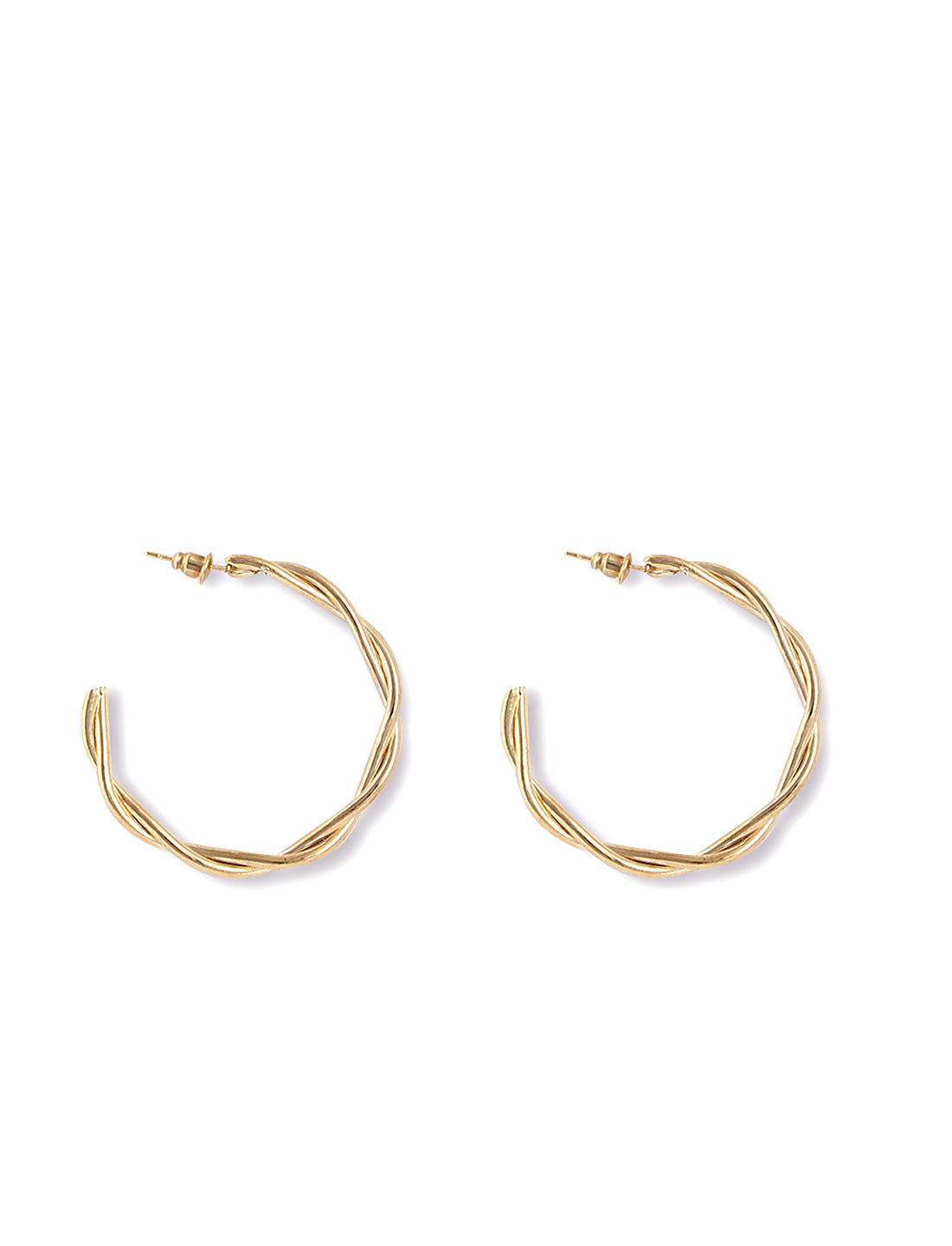 Gold-Polished Alloy Set Of 6 Designer Earrings - The Pari