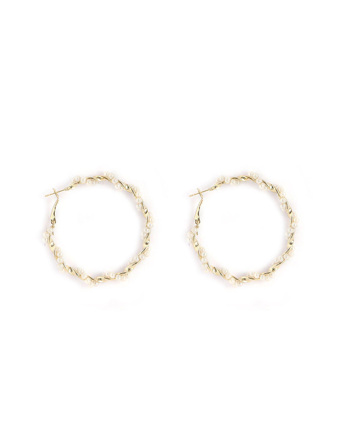 Gold-Polished Alloy Set Of 6 Designer Earrings - The Pari