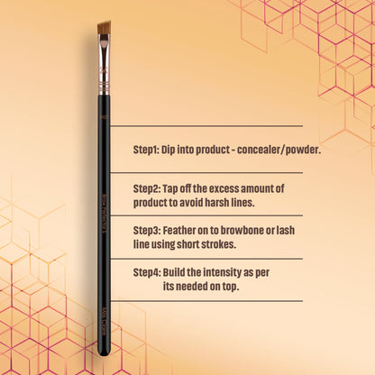 Miss Claire M27 - Brow Perfector Brush (S) - Rose Gold