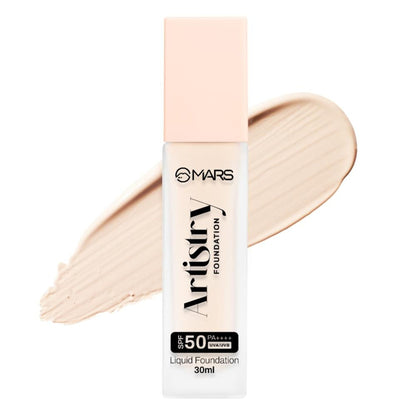 MARS Cosmetics Artistry Liquid Foundation - 01-Warm Vanilla