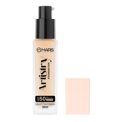 MARS Cosmetics Artistry Liquid Foundation - 02-Soft Beige