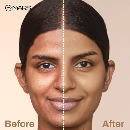 MARS Cosmetics SPF30 PA+++ Zero Blend Weightless Foundation - 09 Amber Maple