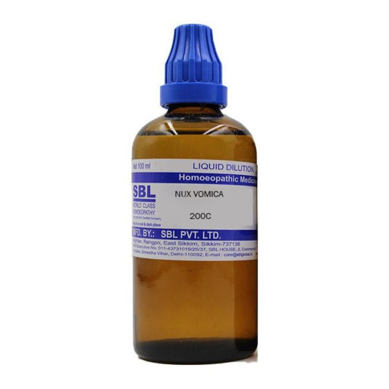 SBL Nux Vomica Homeopathic Dilution