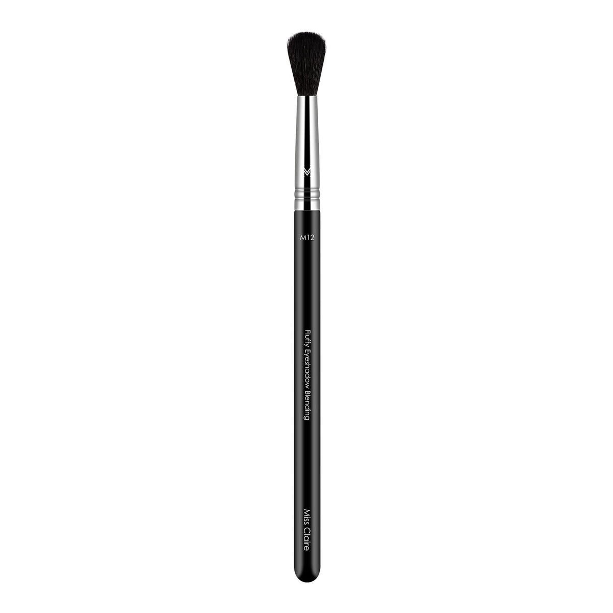 Miss Claire M12 - Fluffy Eyeshadow Blending Brush (Black) - Chrome