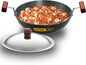 Hawkins Futura Hard Anodised Kadhai 22 cm Diameter with Lid 1.5 L (AK15S)