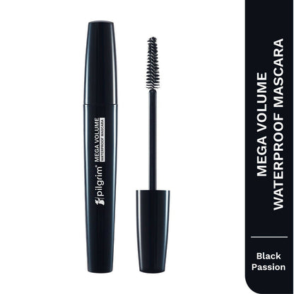 Pilgrim Mega Volume Waterproof Mascara - Black Passion