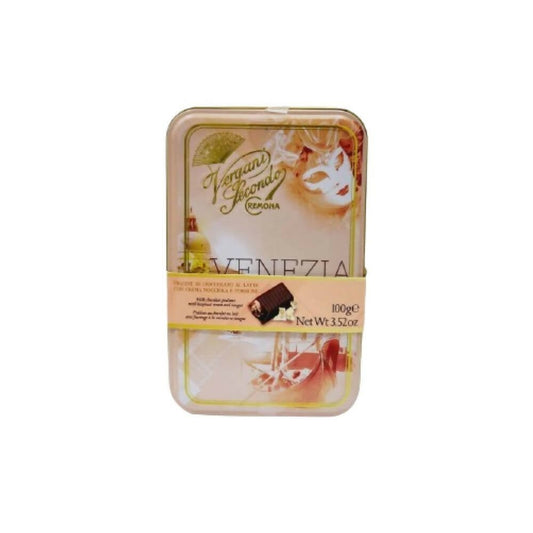 Ajfan Milk Chocolate Hazelnut Pralines in Venezia Gift Tin