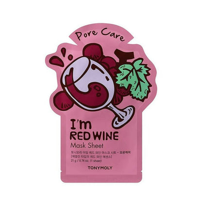 Tonymoly I'M Red Wine Mask Sheet - Korean Skincare