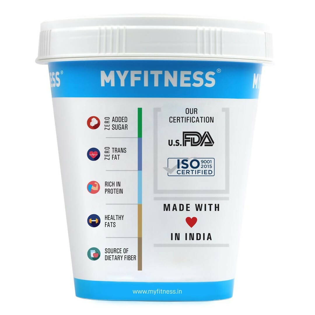 Myfitness Unsweetened Natural Peanut Butter Smooth