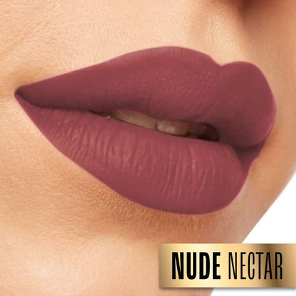 Lakme Absolute Beyond Matte Lipstick - 302 Nude Nectar