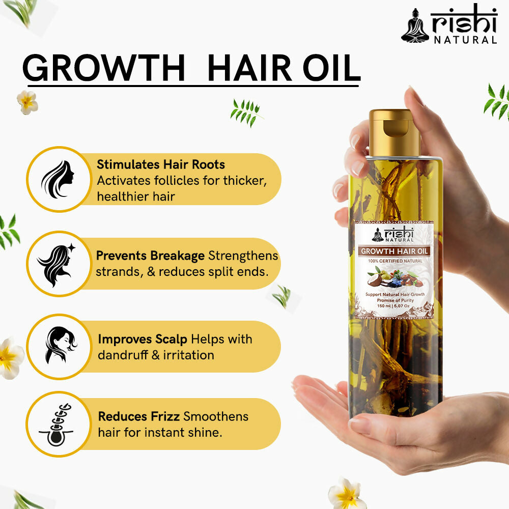 Rishi Natural Growth Hair Oil