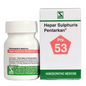 Dr. Willmar Schwabe India Hepar Sulphuris Pentarkan Ptk 53 Tablets