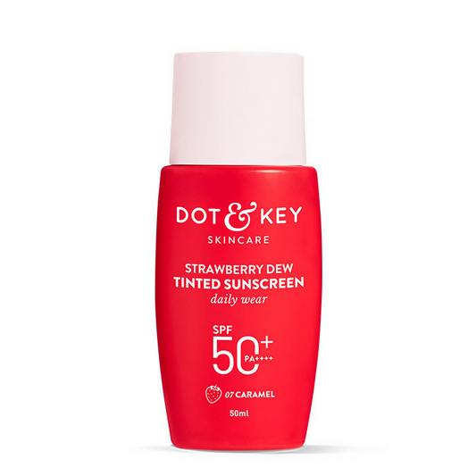 Dot & Key Strawberry Dew Tinted Sunscreen SPF 50+ PA++++ - 07 Caramel