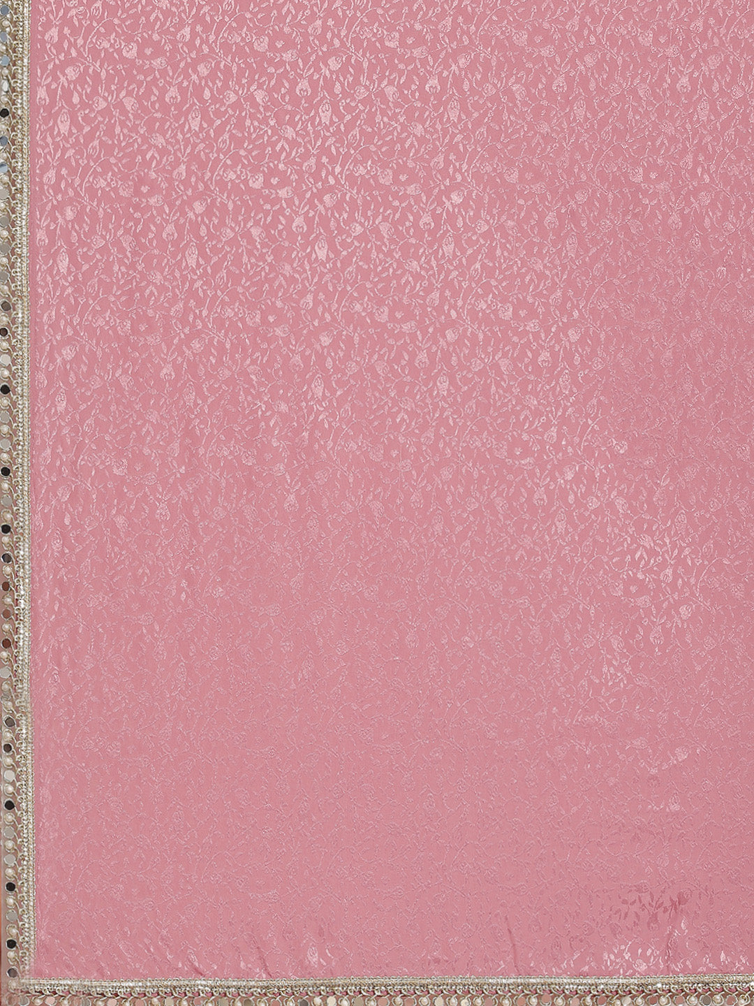 Tikhi Imli Pink Ethnic Motifs Print Saree