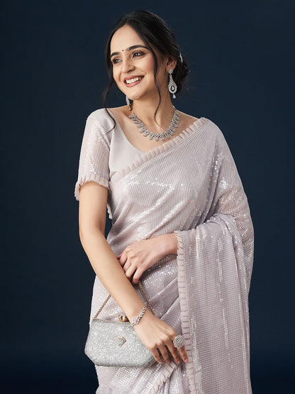 kasee Sequinned Embellished Saree