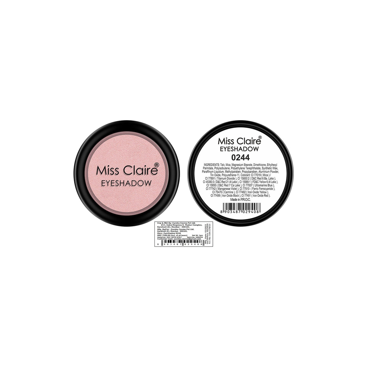 Miss Claire Single Eyeshadow - 244