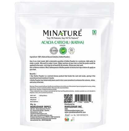 Minature Acacia Catechu (Katha) Powder