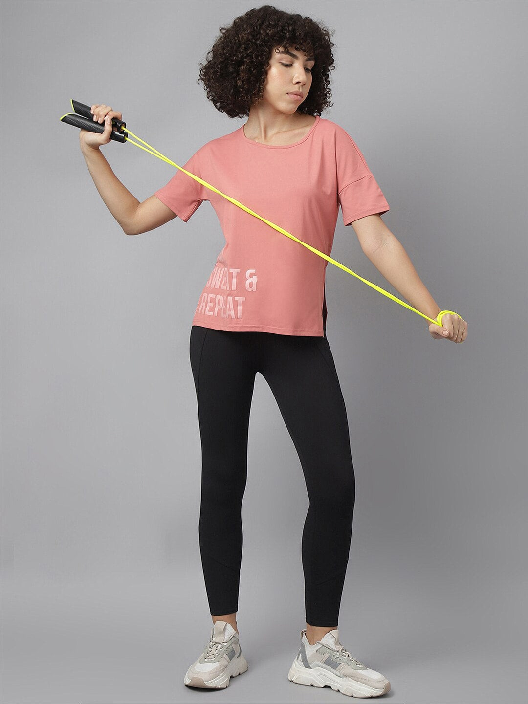 MKH Typography Printed Dri-FIT Sports T-shirt