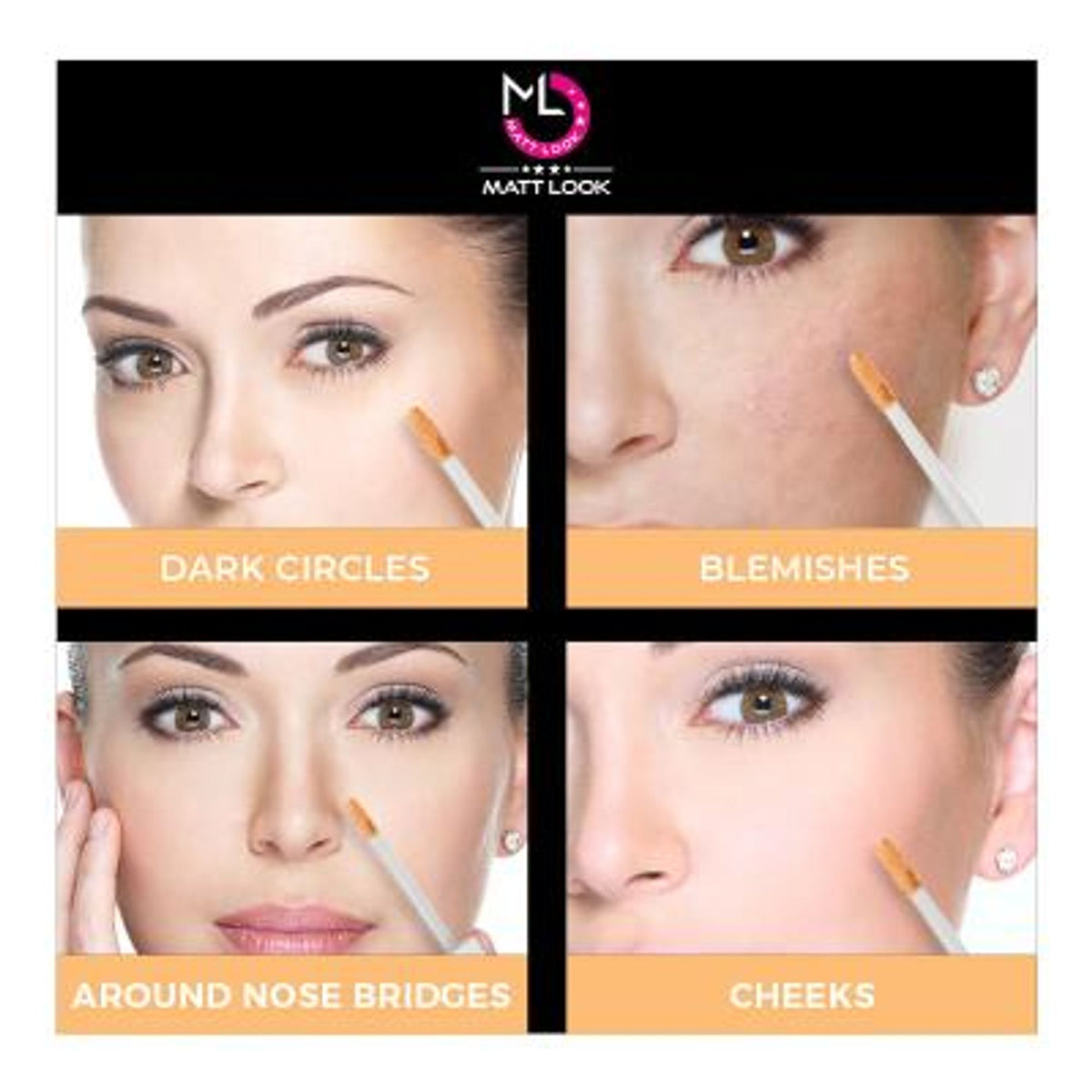 Matt Look Truly Matte Ultimate Cover Concealer - Soft Beige
