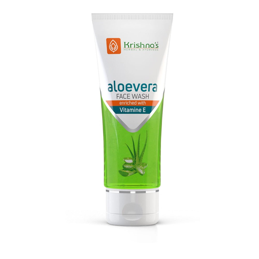 Krishna's Herbal & Ayurveda Aloe vera Face Wash Gel