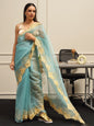 Tikhi Imli Embroidered Organza Heavy Work Saree