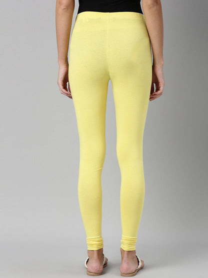 Souchii Slim Fit Churidar-Length Leggings