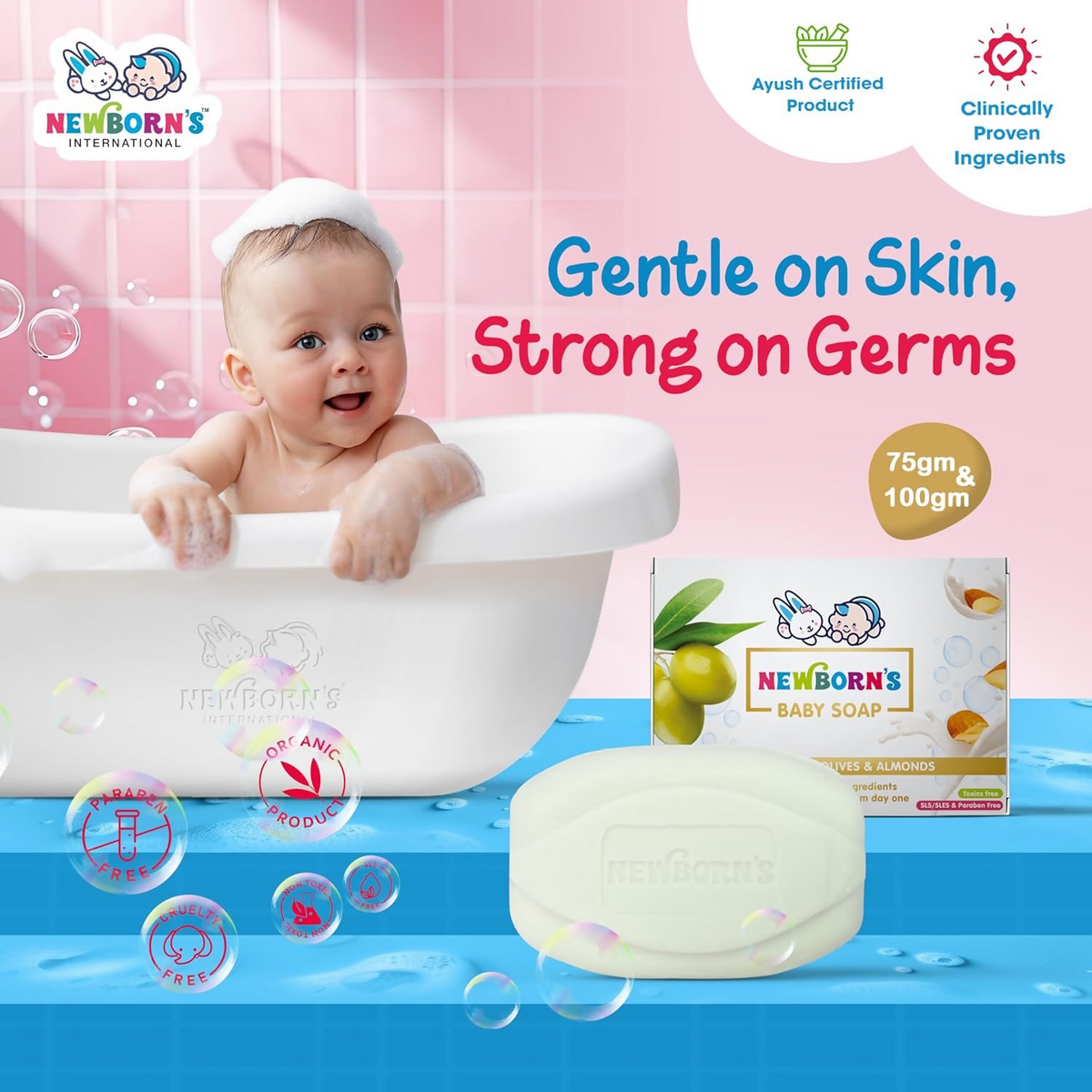 Newborn’s Baby Moisturizing Soap