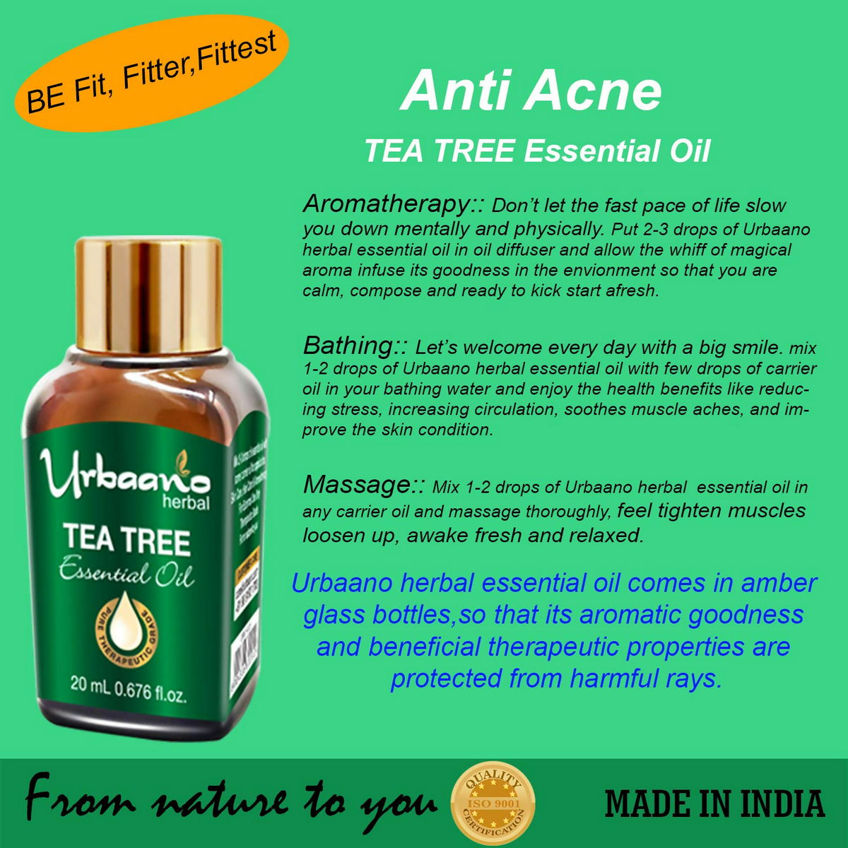 Urbaano Herbal Tea Tree Essential Oil