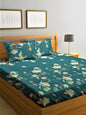 Home Sizzler Unisex Green Bedsheets