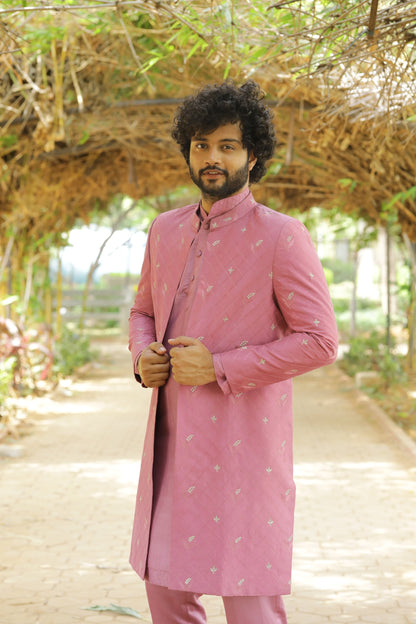 Frein Designer Kurta Jacket Set by Hilo Design