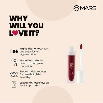 MARS Cosmetics Liquid Lip Color - Spice Brown