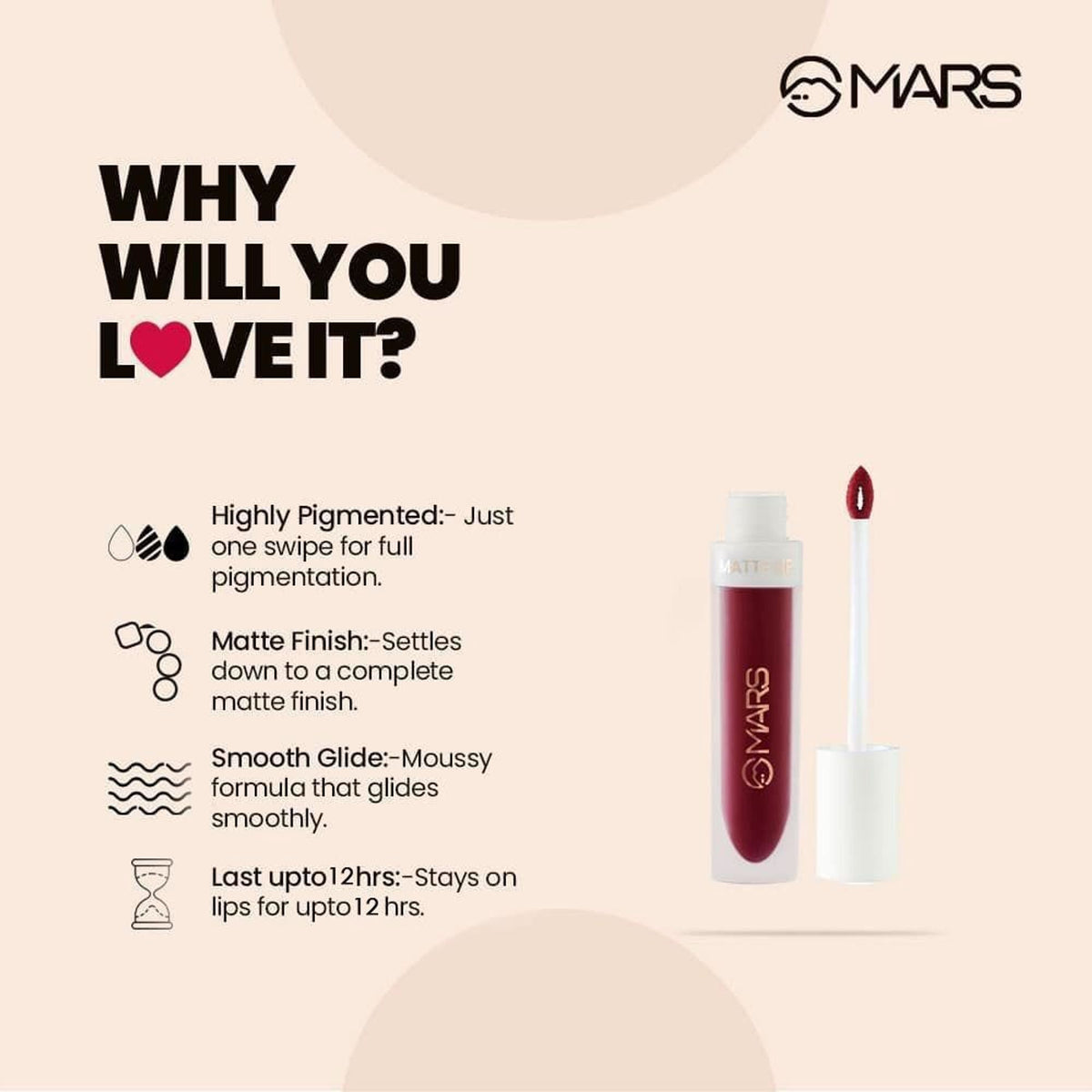 MARS Cosmetics Liquid Lip Color - Impulse Buy