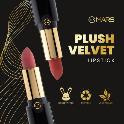 MARS Cosmetics Plush Velvet Lipstick - Burned Out