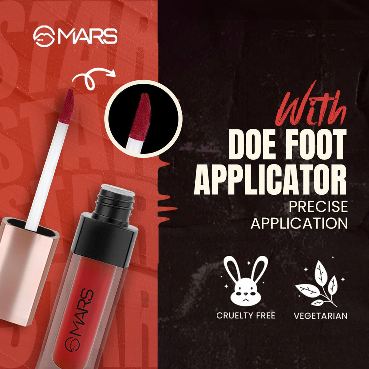 MARS Cosmetics Popstar Non Drying Liquid Mousse Lipstick - 23 Best Shot