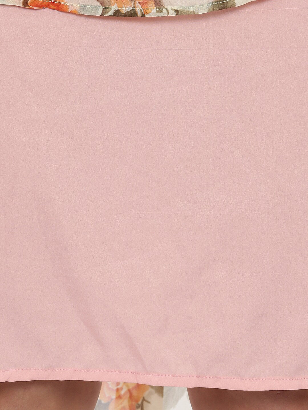 Souchii Women Cream-Coloured Printed A-Line Dress