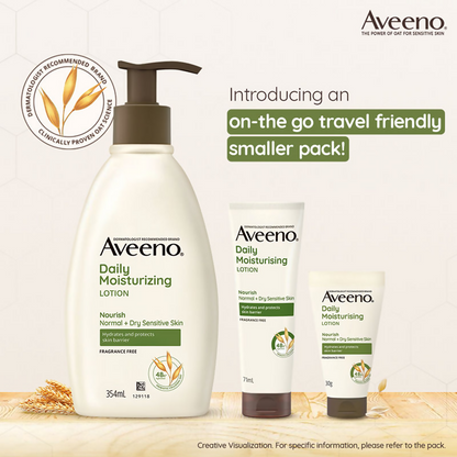Aveeno Daily Moisturising Lotion - Natural Oat Body Moisturizer