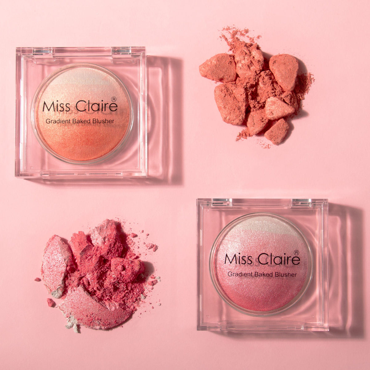 Miss Claire Gradient Baked Blusher - 2