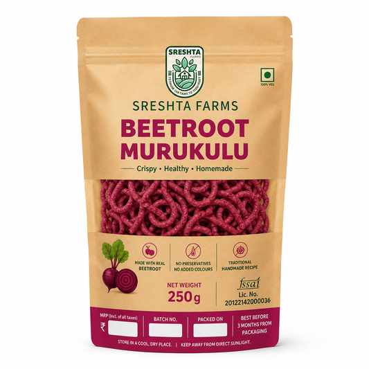 Sreshta Farms Beetroot Murukulu
