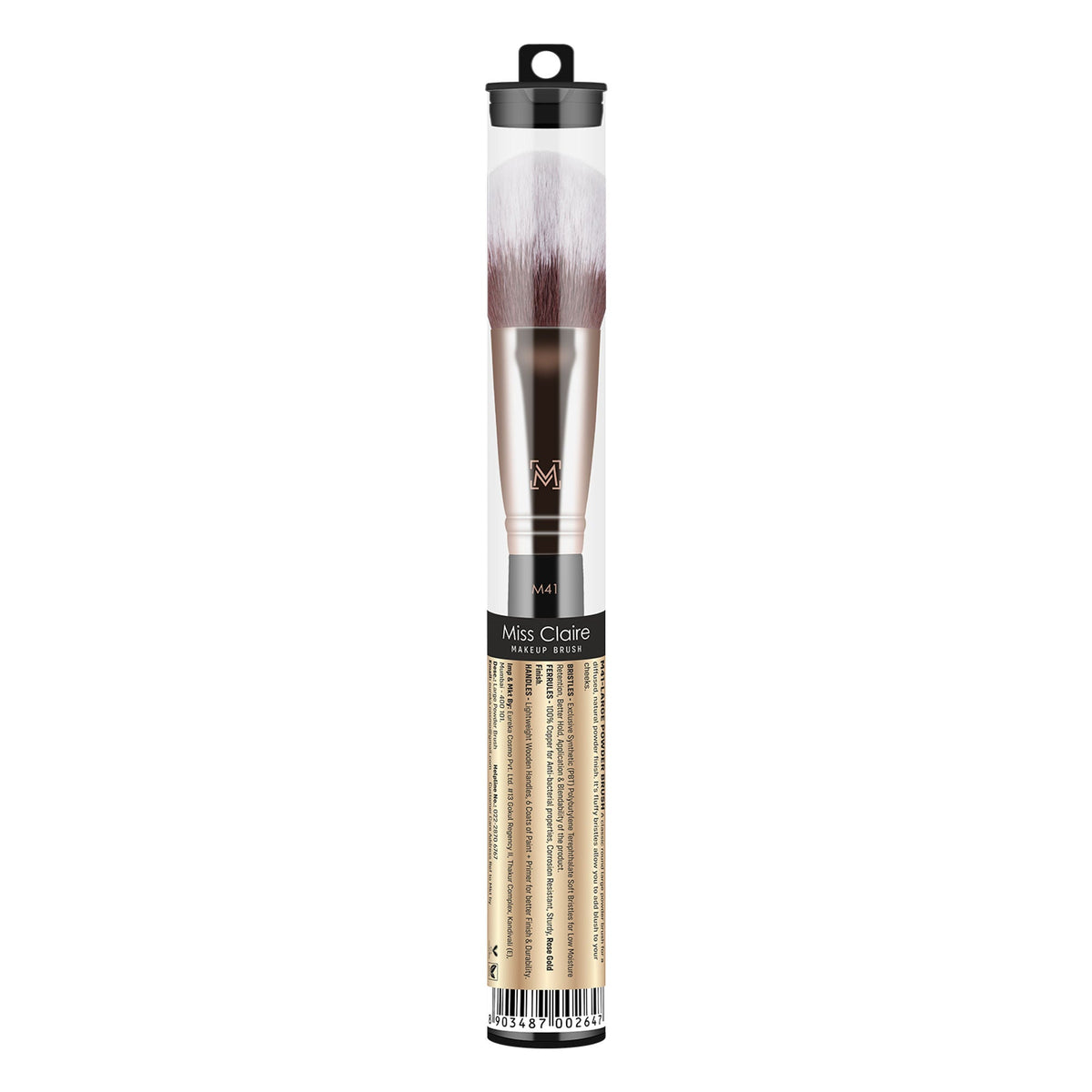 Miss Claire M41 - Large Powder Brush - Rose Gold