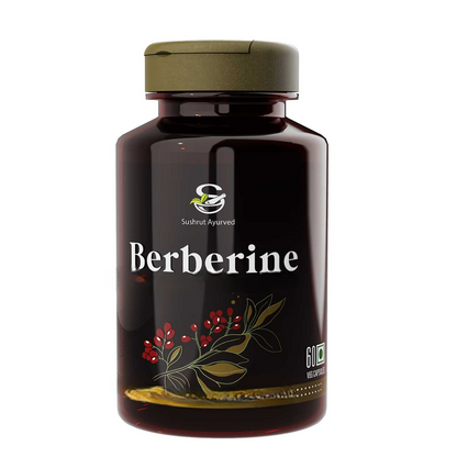 Sushrut Ayurved Good Health Berberine Veg Capsules