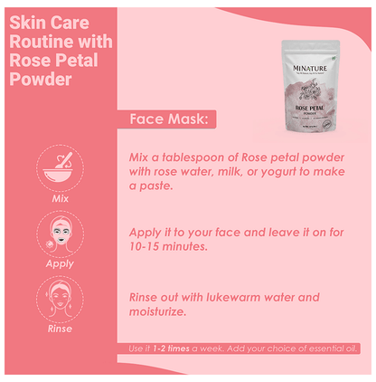 Minature Rose Petal Powder